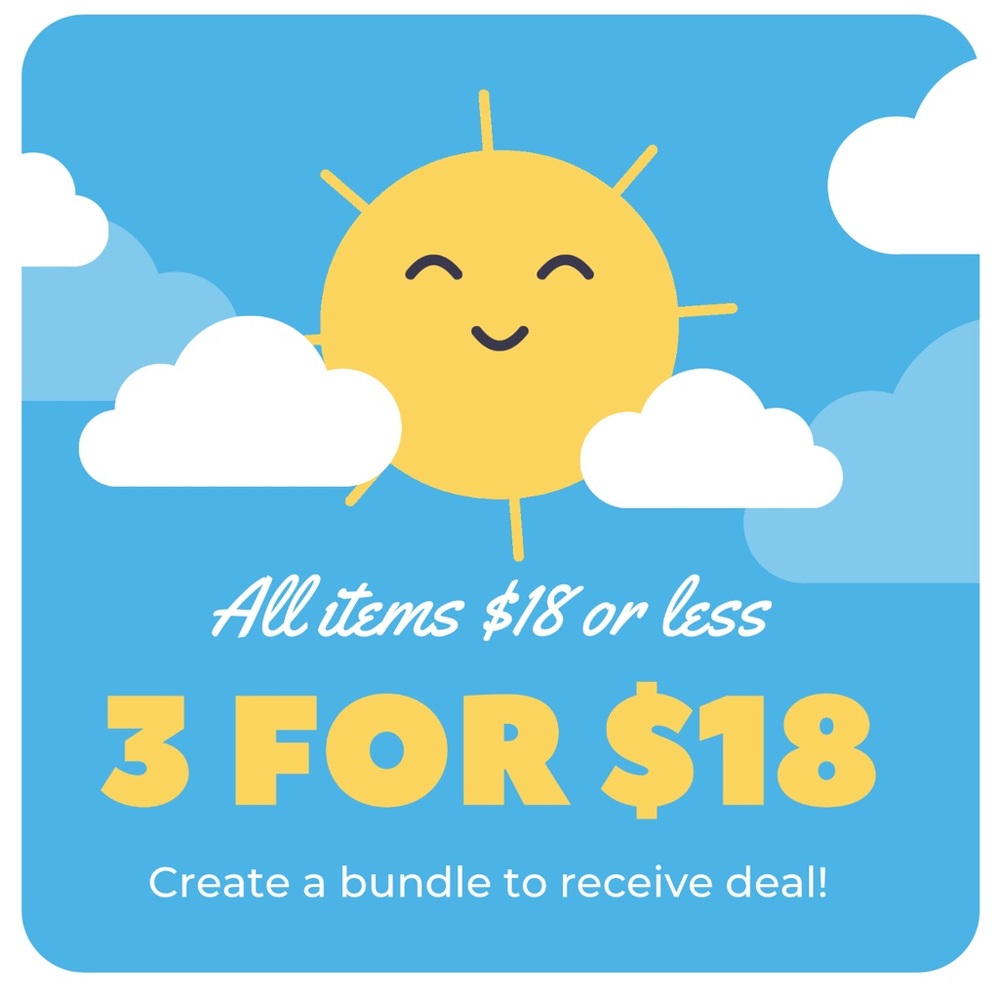 🌞3/$18 CLOSET SALE!!🌞